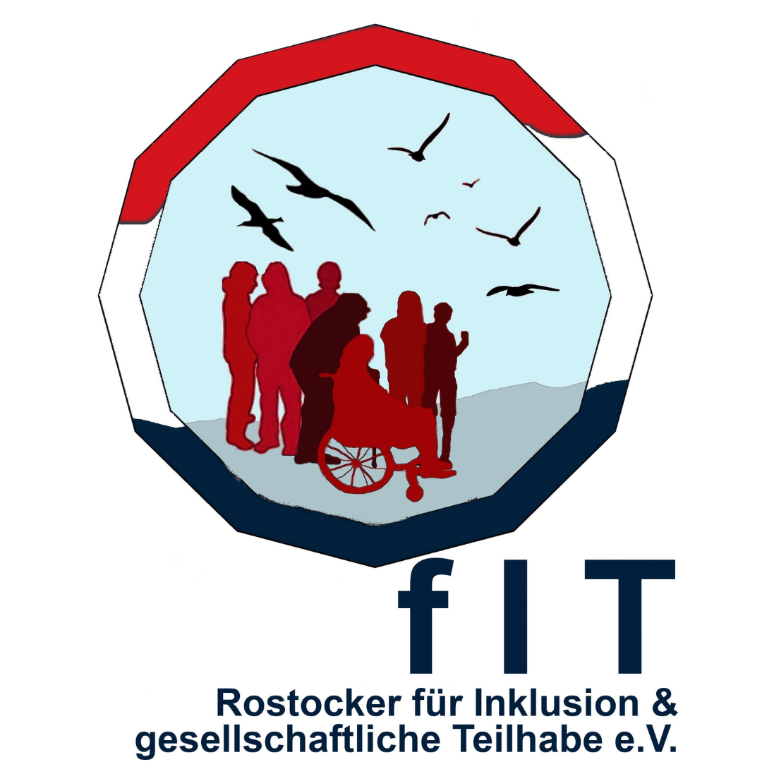 Logo Rostocker für Inklusion und gesellschaftliche Teilhabe e. V.